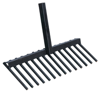 Kit d'accessoires multifonctionnel 4-en-1 pour mini-motoculteur agricole, charrue, herse, cultivateur désherbeur et boîte à engrais pour semoir