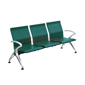 Chaise d'attente hexagonale en PU Hochey, design moderne, mobilier commercial, hôtel, bureau, aéroport, hôpital, salon, salle d'attente - Product Image 1
