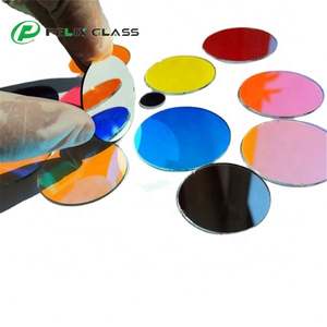 Filtre de couleur en verre dichroïque rond FELIX personnalisé de 0,2 mm à 1,0 mm avec revêtement AR/AF/AG, transmission de 95 %, garantie de 3 ans - Product Image 3