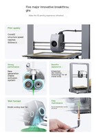 Imprimante 3D Creality nouveau modèle de bureau avec CFS intelligent multicolore vitesse d'impression rapide 500 MM/S
