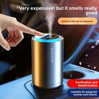 Penyegar Udara Mobil Otomatis Pintar Berbahan Aluminium Alloy Penghilang Bau Aroma Ringan Tahan Lama Eksklusif Pria Kelas Atas