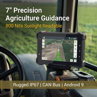 Tableta Android Resistente de 7 Pulgadas VT-7 PRO, Agricultura de Precisión, Guía GPS, 4G LTE, IP67, Estación de Acoplamiento CAN Bus, J1939, OBD II