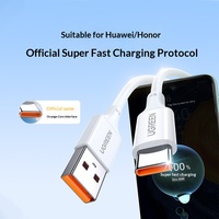 Câble de charge rapide USB-C UGREEN US562 avec gaine en PVC, 6A, prise en charge CarPlay pour téléphone mobile Android 100W