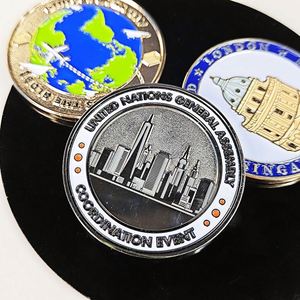 Moneda de Metal Plateada Grabada con Diseño Personalizado, Crea Tu Propio Recuerdo con Técnica de Fundición - Product Image 5