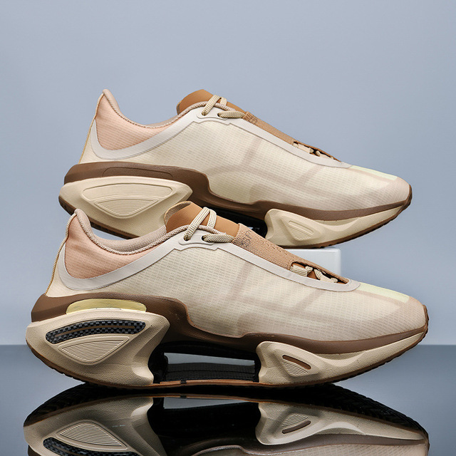 2026 Professional Non-Slip Running Shoes for Men Breathable Student Sports Sneakers New Shock-Absorbing Design for Middle Autumn
