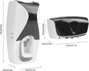Dispensador de Pasta Dental Automático de Pared con 5 Ranuras y Soporte para Pasta Dental, Venta al Por Mayor - Product Image 4