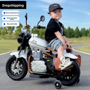 ผู้ผลิตขายส่งรถมอเตอร์ไซค์ไฟฟ้ารุ่นใหม่สำหรับเด็ก รถของเล่น 2 ล้อ สำหรับเด็กชายและเด็กหญิง อายุ 3-8 ปี รูปทรงค้างคาว - Product Image 2