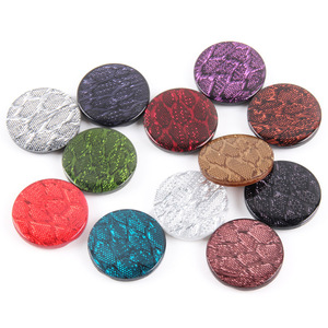 Yuvarlak renkli reçine bayan takım elbise kazak hırka gömlek düğmeleri ince glitter retro koyu göz düğmeleri - Product Image 1