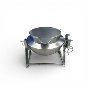 Olla de Vapor de Doble Pared Confiable con Mezclador, de 50L a 1000L, Olla Industrial para Cocinar Mezclas de Miel y Jarabe - Product Image 4