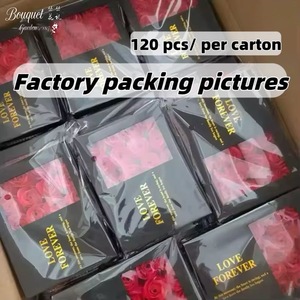 Juego de Joyería de Jabón en Forma de Rosas, Regalo Hecho a Mano para San Valentín/Día de la Madre, Collar de Jabón Artificial, Caja de Regalo con Empaque Premium - Product Image 4