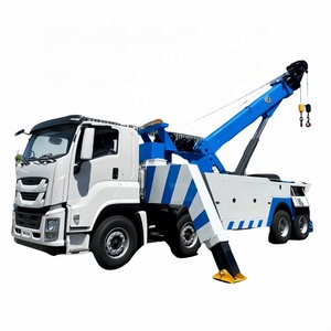 <span class=keywords><strong>Camion</strong></span> de remorquage de récupération de rotateur lourd de haute qualité ISUZUU 8*4 <span class=keywords><strong>camion</strong></span> de dépanneuse de grue monté à vendre - Product Image 2