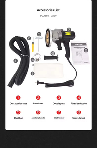 Wall <b>Planer</b> Dust-free Grinding No Dead Angles Rough Scraper Concrete Renovation Machine Automatic Wall Grinding Machine - Product Image 5