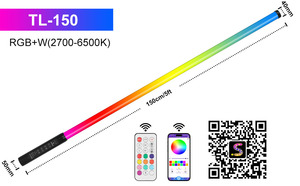 Iluminación de tubo RGBWW inalámbrica para exteriores, Luz lineal IP65 con soporte para maleta para control de aplicación de grabación de estudio de vídeo para hoteles - Product Image 4
