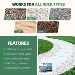 Colla per Rocce OSBANG ad Asciugatura Rapida, Ecologica, Non Tossica, Legante Forte per Ghiaia e Micropellet, Principalmente in Epossidica - Product Image 2