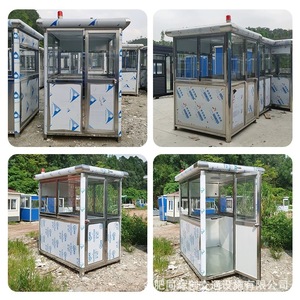 Cabine de sécurité en acier inoxydable, design industriel, étanche, porte manuelle, usage commercial, garantie de 2 ans, installation sur site - Product Image 3