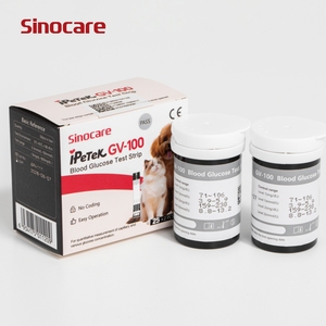 Medidor de Glucosa en Sangre para Mascotas <span class=keywords><strong>Sinocare</strong></span> GV-100, Monitor Veterinario de Glucosa en Sangre, Sistema de Monitoreo de Glucosa en Sangre para Perros y Gatos - Product Image 4