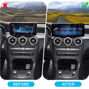 NaviHua 12.8 Inch Android GPS Navigation Multimedia Carplay Player Mercedes Benz C GLC Class W205 X253 Car Upgrade MP5 - Product Image 3