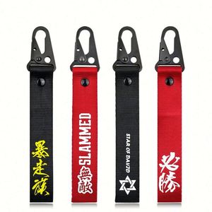 Custom Keychain <b>Lanyard</b> with Custom Logo Silk Screen Printing <b>Polyester</b>/Nylon/RPET Material Plastic Hook & Adjustable Hook - Product Image 2