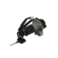 Nouvel ensemble de serrures de contact électroniques à 4 fils en alliage d'aluminium durable et personnalisé Wenle pour moto Suzuki EN125 ISO9000