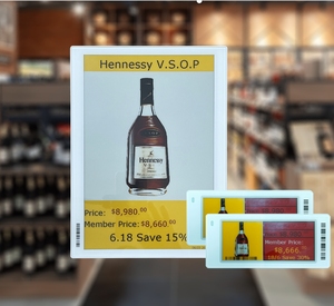 Etiqueta de precio colgante de nuevo diseño, señalización Digital, pantalla de papel electrónico de 10,1 pulgadas, etiqueta de estante electrónico de tinta electrónica para tienda minorista de supermercado - Product Image 2