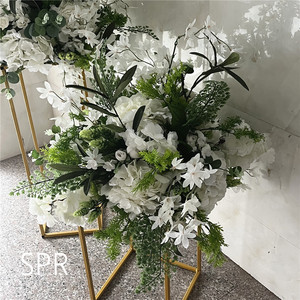SPR-Rosas artificiales decorativas para decoración, orquídeas colgantes de glicina, tulipanes elegantes, arreglo Floral para boda de campo - Product Image 5