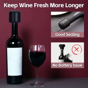 Novison ZC-260603-52 Sustainable Rechargeable Electric Wine <b>Bottle</b> Opener ABS Material Household Corkscrew - Product Image 3