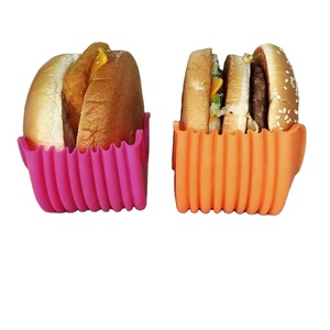Soporte Ajustable y Retráctil para Hamburguesas - Caja de Silicona Reutilizable y Lavable para Amantes de las Hamburguesas - Product Image 3
