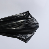 Sacs de courses en plastique PE durables et réutilisables avec poignée longue thermoscellable, personnalisables par impression en héliogravure pour supermarchés