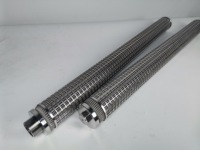 Cartouche filtrante plissée en acier inoxydable pour liquides chimiques, haute température et haute pression, avec moteur de pompe, garantie 1 an
