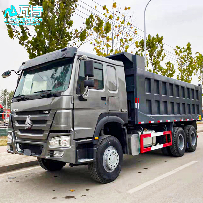 Б/у Sinotruk Howo 30t 6*4 самосвал для мусора с брезентом