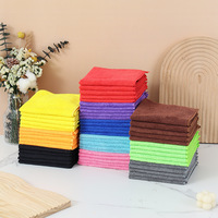 Kain Pembersih Kaca Mikrofiber Tenun Bebas Goresan Ramah Lingkungan Cepat Kering, Lap Poles Bebas Serat untuk Jendela, Cermin, dan Baja Tahan Karat