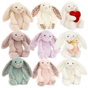 Peluches personnalisées Lapin de Pâques, Adorables, Super Douces, Grand Lapin aux Oreilles Longues, Style Kawaii Anime, en Coton PP et Nylon, Anti-stress, Cadeau d'Anniversaire - Product Image 1