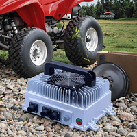 Chargeur de batterie 3300w 48V à bord et chargeur portable 3.3kw Ev chargeur pour moto 48v40a avec CANBUS
