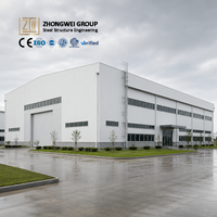 Almacén Moderno Prefabricado de Estructura de Acero ZW con Garantía de 5+ Años, Diseño Gratuito para Uso en Talleres y Oficinas