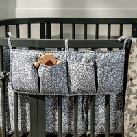 Sac de rangement suspendu pour lit bébé et poussette INS avec compartiment séparé pour couches pour enfants