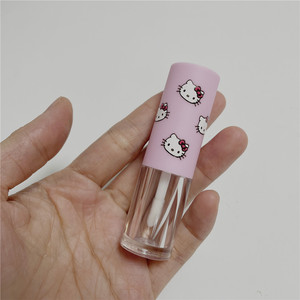 2.5ml 3ml Violet <span class=keywords><strong>Kitty</strong></span> Motif Lipgloss Tube <span class=keywords><strong>Tubes</strong></span> Conteneur Private Label Cylindre Emballage - Product Image 3