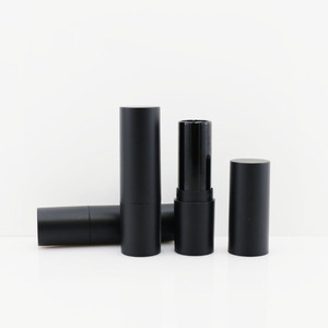 Chất lượng bán buôn Trung Quốc Lip Balm Stick đen 3.5 gam nhựa Lip Gloss ống và Hộp Tùy chỉnh nhãn trẻ em Lip Stick <span class=keywords><strong>container</strong></span> bao bì - Product Image 1