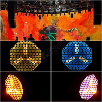 Lumière de scène rétro octogonale RGB, effet matriciel LED, DMX512, éclairage professionnel pour DJ, discothèque, bar, événement, fête, mariage