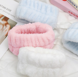 Lavage du visage dragonne absorbant artefact lavage <span class=keywords><strong>bras</strong></span> manchette anti-humidité bracelet manches sport sueur absorbant poignet garde - Product Image 1