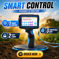 Impresora de Inyección de Tinta Eléctrica Portátil con Pantalla Táctil Inteligente, Embalaje de Plástico, USB/WiFi, Alta Precisión 300-600DPI