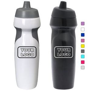 Custom logo BPA Free 600ml Plastic Sports Water <b>Bottle</b> Promotional <b>Squeeze</b> <b>Bottle</b> Outdoor <b>Squeeze</b> Cycling Sports Water Cup - Product Image 1