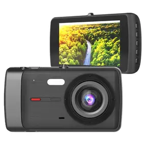 4 pollici 170 gradi Car Black Box Camera Dual 70 mai Dash cam anteriore e posteriore 4k + 1080P Dashcam a 360 gradi