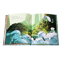 Impression de bandes dessinées d'impression de livre à couverture rigide pour enfants Factory Direct