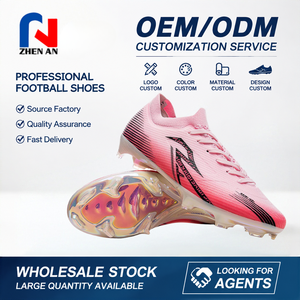 Tacos de Fútbol Ligeros FG con Tacos Cónicos, Construcción Reforzada, para Césped <span class=keywords><strong>Artificial</strong></span>, para Niños y Niñas, <span class=keywords><strong>Botas</strong></span> de Fútbol Personalizadas para Interiores - Product Image 1