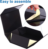 Boîte cadeau rigide pliable magnétique vert clair personnalisée avec insert en papier, design pliable pour l'emballage de bouteilles en verre