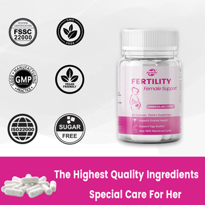 ผลิตภัณฑ์เสริมอาหารเพื่อการเจริญพันธุ์สำหรับผู้หญิงยี่ห้อ Haccp OEM - Product Image 4