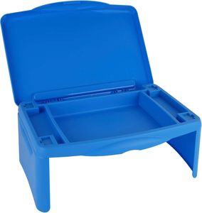 Durable Lightweight Portable Folding Lap Desk with Storage Practical Storage Boxes & <b>Bins</b> - Product Image 2