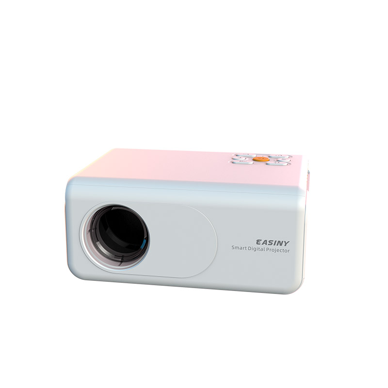 2022 new arrival E1 mirror wireless slim led high resolution multilingual home theater cinema education beamer projector