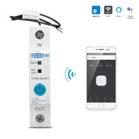 Interruptor de Circuito Inteligente WiFi Ewelink Monofásico de 63A, Medidor de Energía, Temporizador de Consumo, para Hoteles, Operado por Android