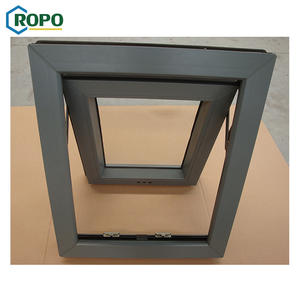 Fenêtre pivotante en PVC <span class=keywords><strong>de</strong></span> haute qualité résistante aux ouragans NZS4211 avec charnière supérieure centrale - Product Image 2